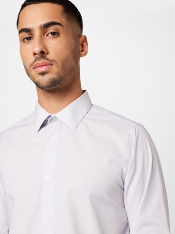 BURTON MENSWEAR LONDON Slim fit Button Up Shirt in Grey