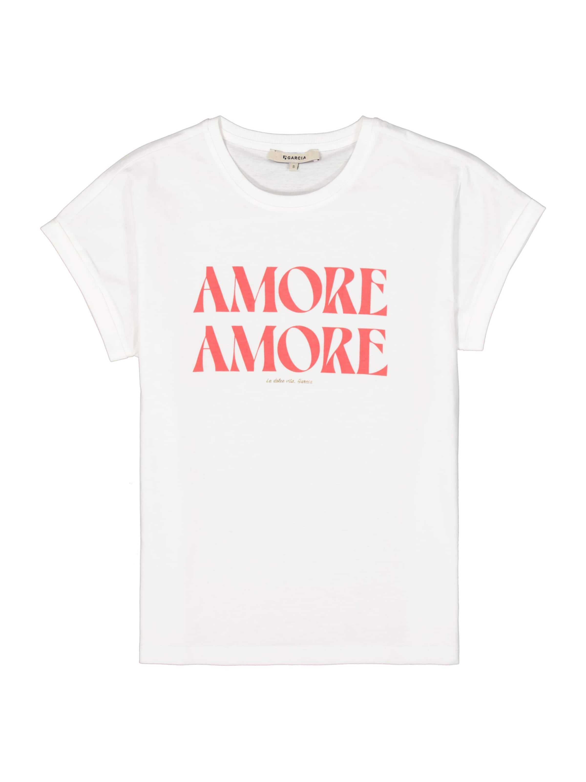 GARCIA T-Shirt in Weiß: Vorderseite