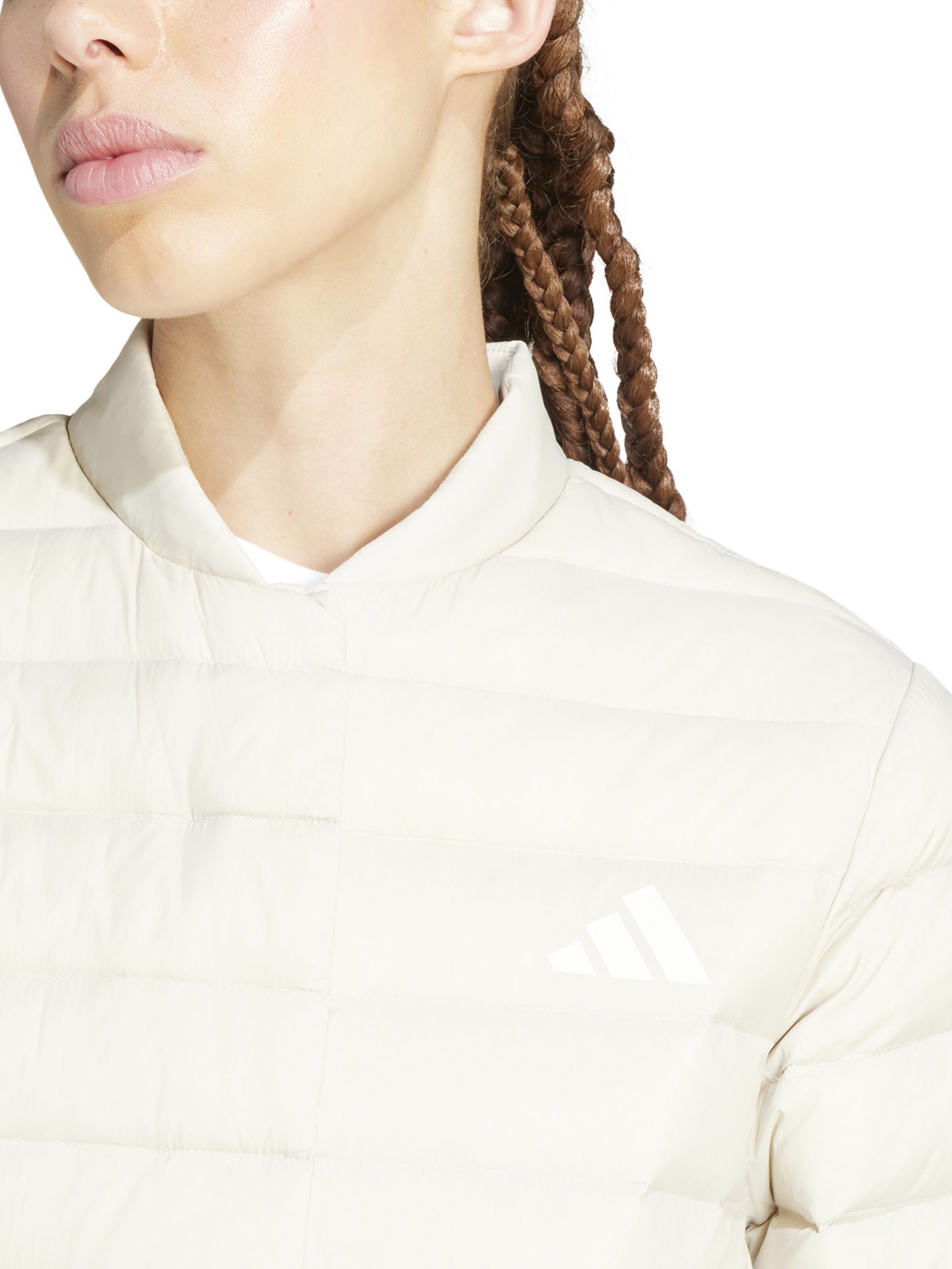 ADIDAS SPORTSWEAR Sportsjakke 'Helionic' i hvid