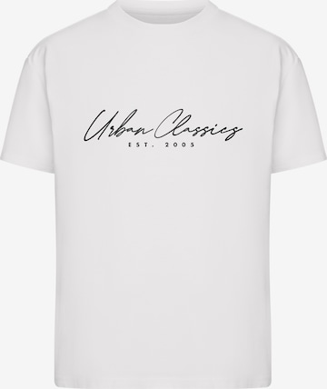 Urban Classics T-Shirt in Weiß: Vorderseite