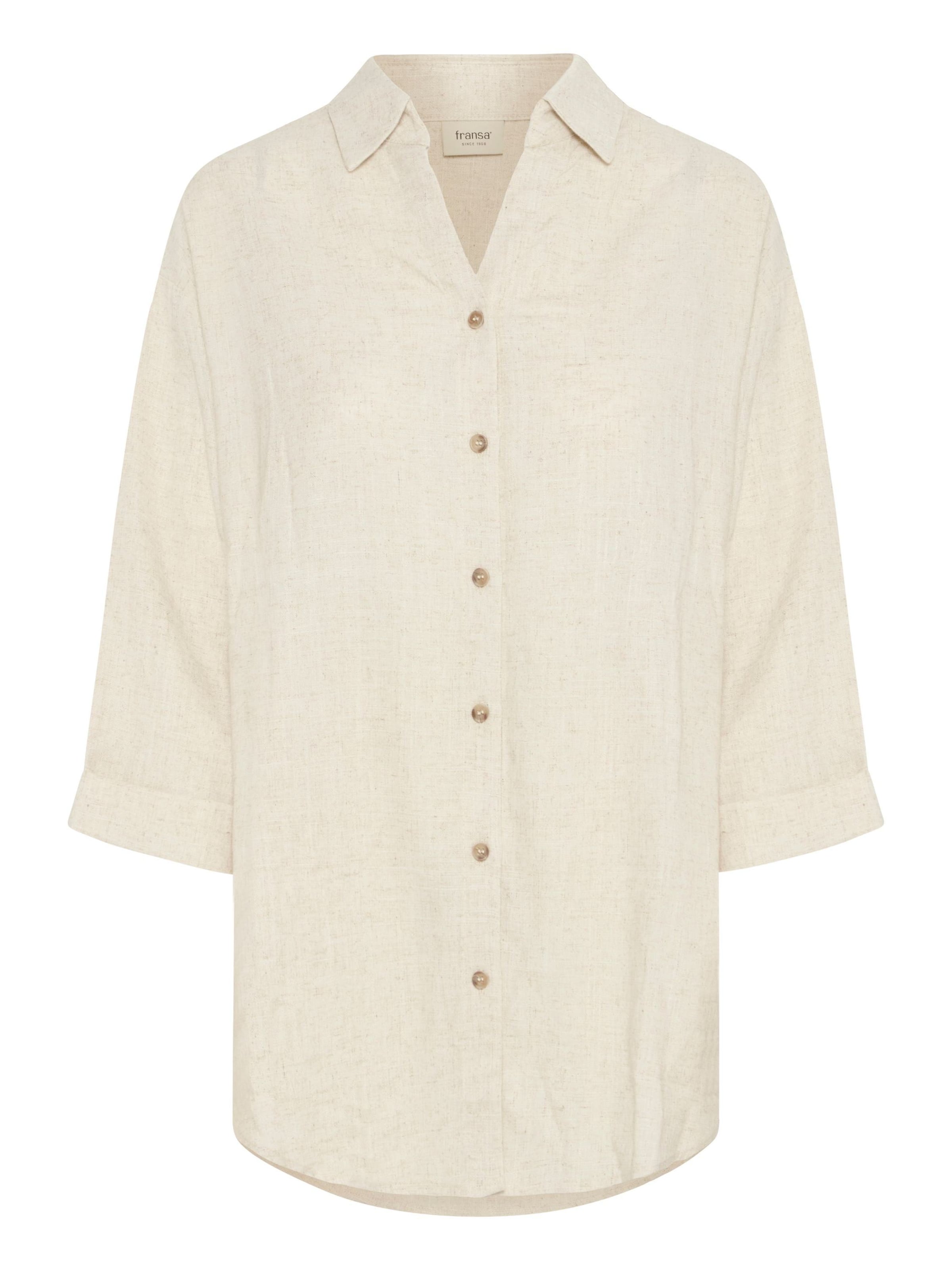 Chemisier 'FRJuna' Fransa en beige : devant