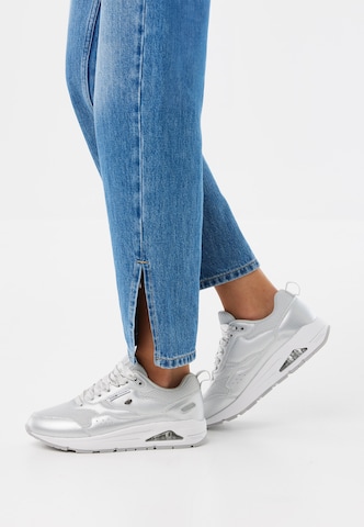 Baskets basses ' LENNOX ' BRITISH KNIGHTS en argent