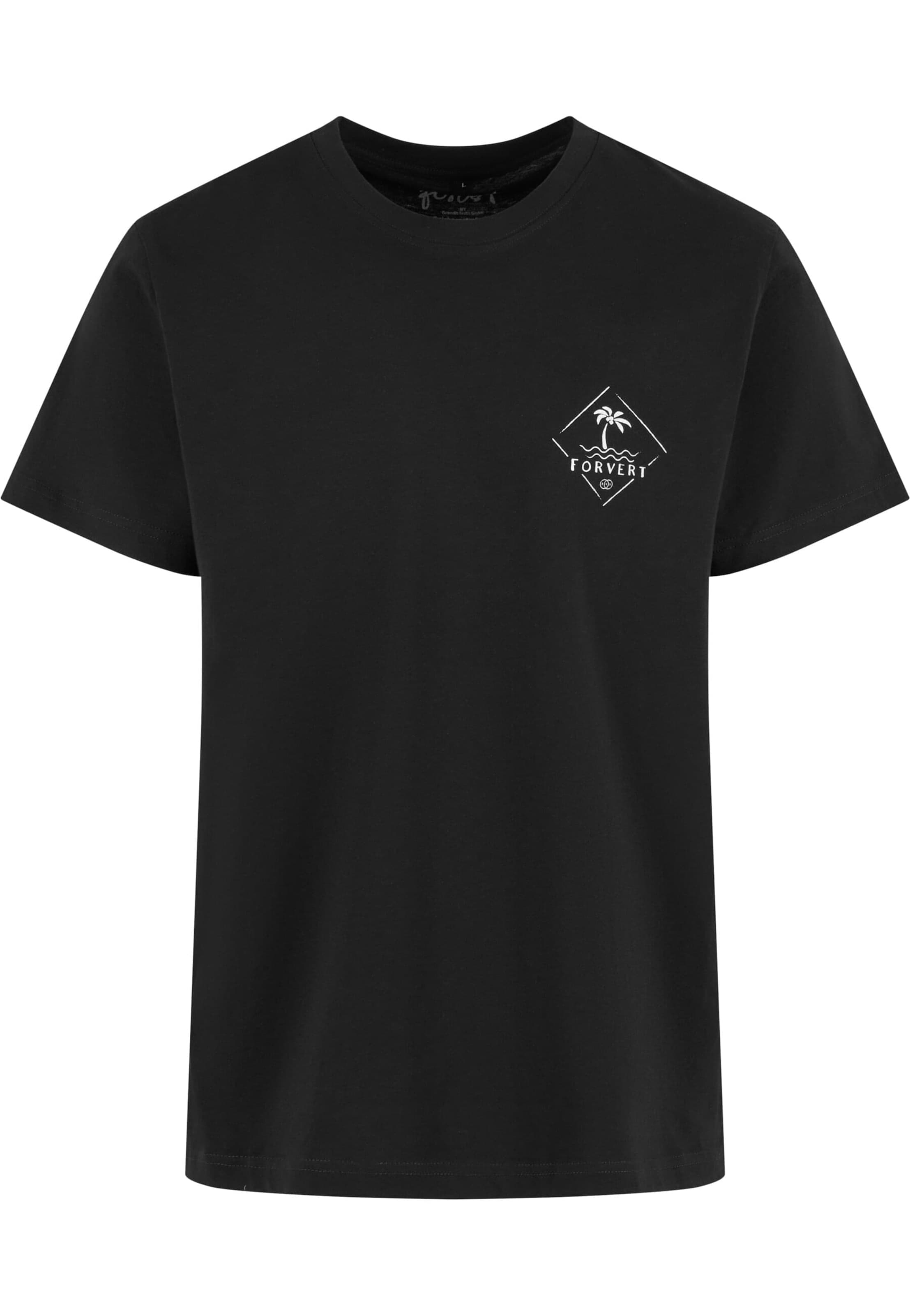 Forvert Shirt 'Lompoc' in Black: front