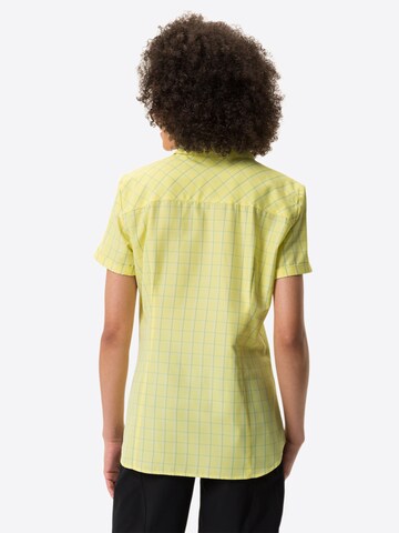 VAUDE Multifunctionele blouse 'Tacun II' in Geel