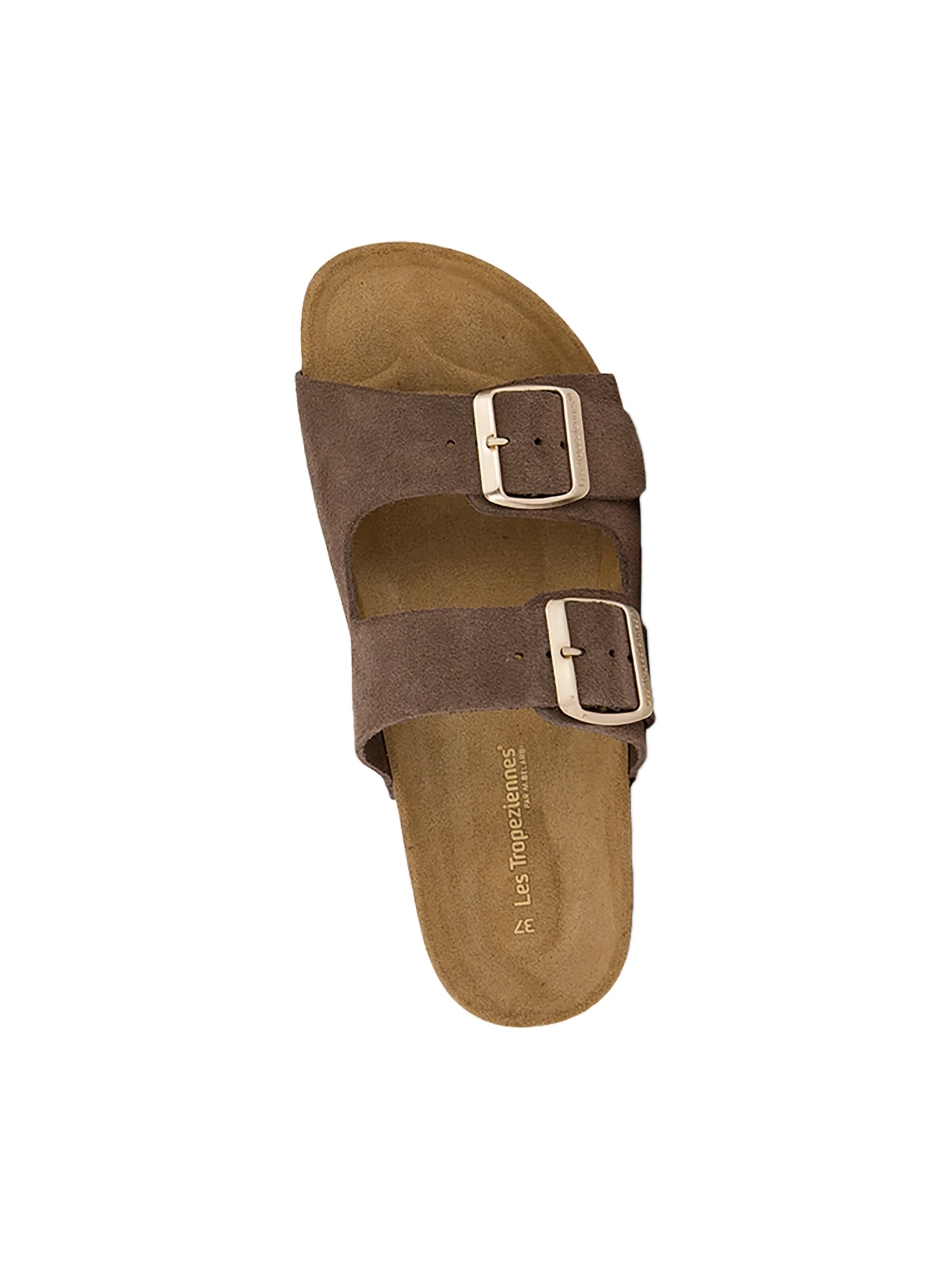 Les Tropéziennes Mules in Brown