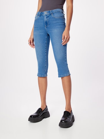 VERO MODA Skinny Jeans 'June' in Blauw: voorkant