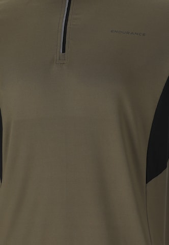 ENDURANCE Koszulka funkcyjna 'Lanbark' w kolorze brązowy