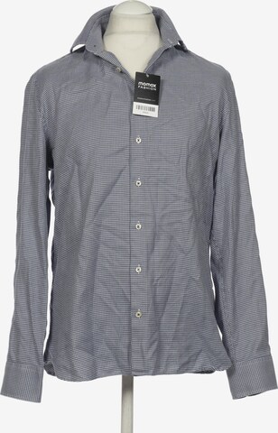 JAKE*S Button Up Shirt in M in Blue: front