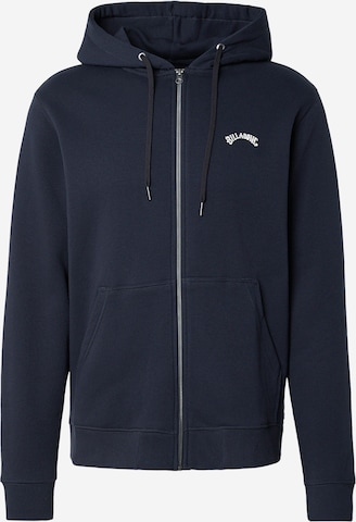 BILLABONG Bluza rozpinana 'Arch' w kolorze czarny: przód