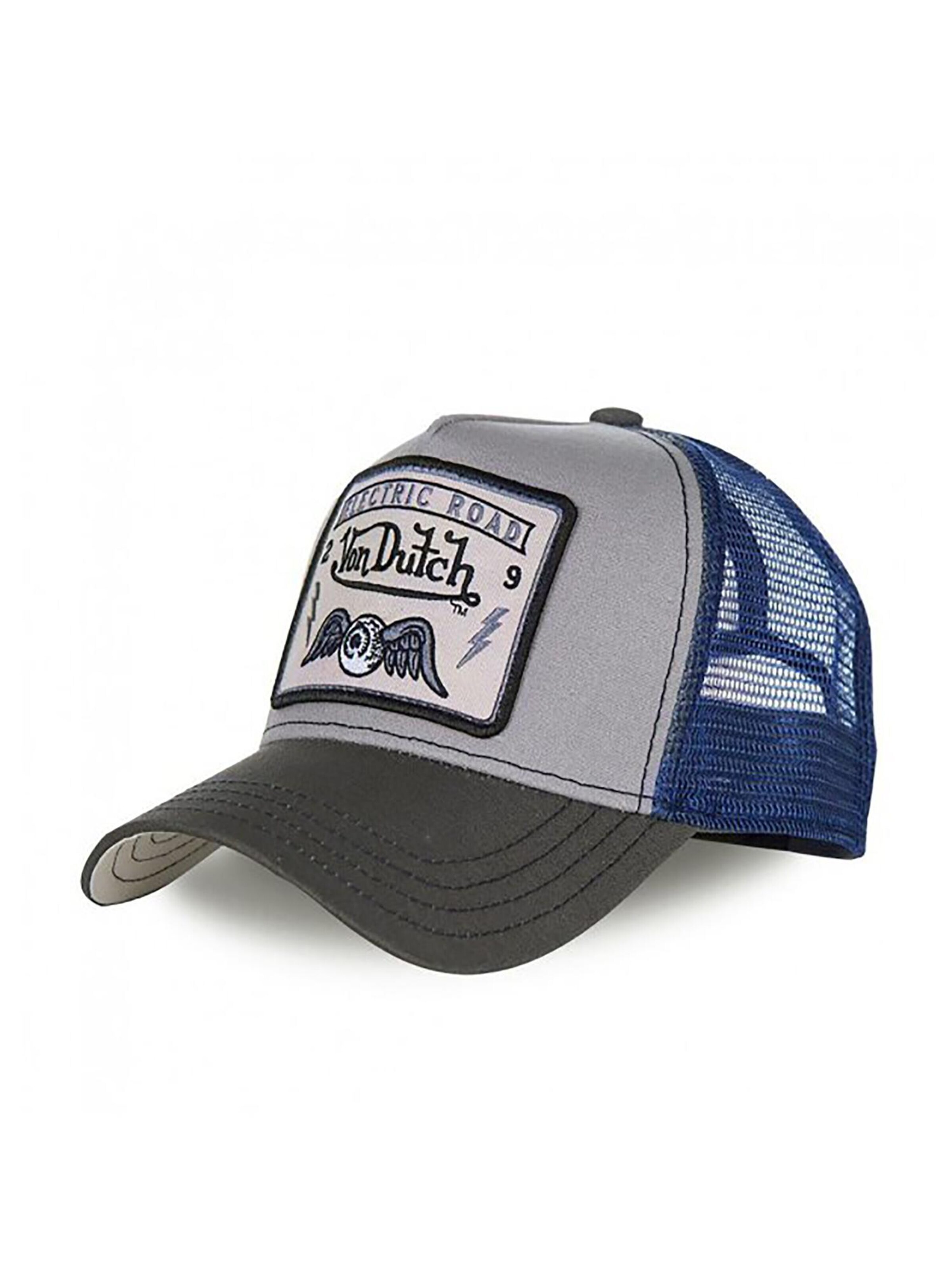 Von Dutch Cap 'Flying Eye'‌‌ in Mischfarben: Vorderseite