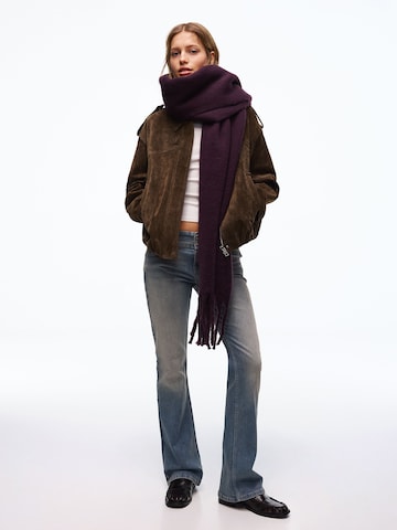 Écharpe Bershka en violet