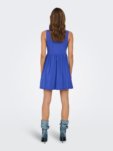ONLY Letné šaty 'MAY' - Modrá