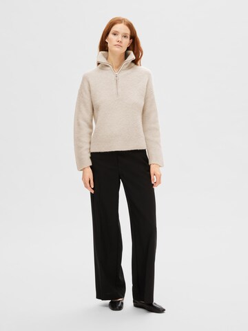 Pull-over SELECTED FEMME en beige