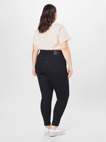 Levi's® Plus Скинни Джинсы 'Mile High Super Skinny' в Черный