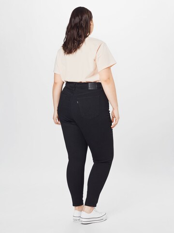 Skinny Jean 'Mile High Super Skinny' Levi's® Plus en noir