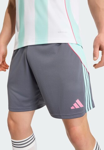 ADIDAS PERFORMANCE Regular Sports trousers 'Messi' in Grey
