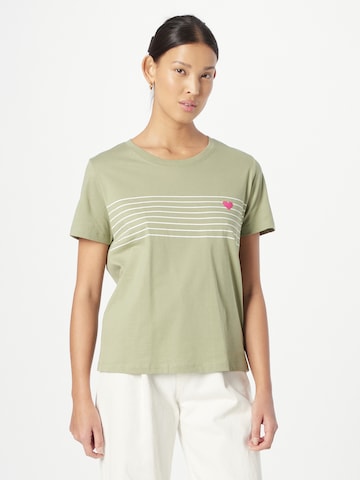 ESPRIT Shirt in Groen: voorkant