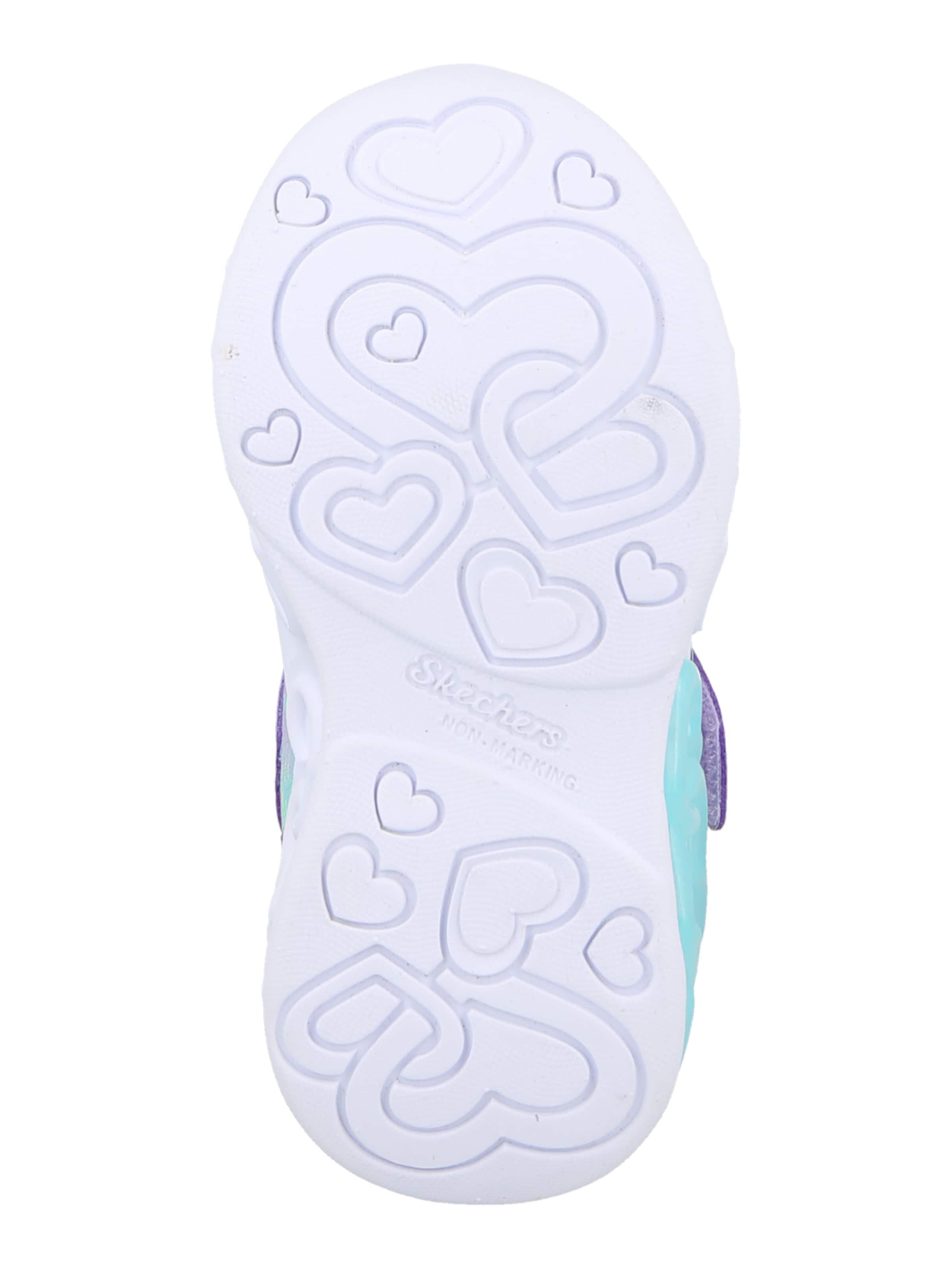 SKECHERS Sportcipő 'INFINITE HEART LIGHTS - HEART' - lila
