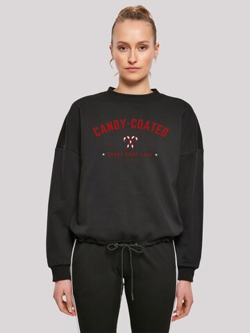 F4NT4STIC Sweatshirt in Black: front