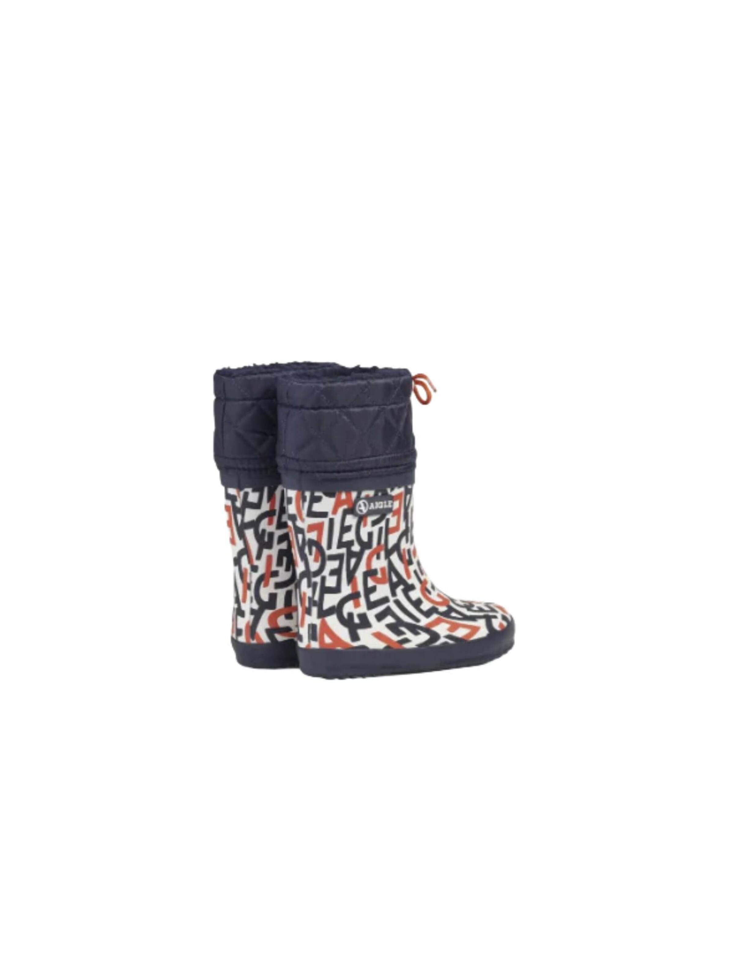 AIGLE Regenlaarzen 'GIBOULEE PRINT' in Zwart