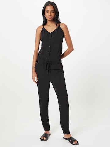 Tuta jumpsuit di Esqualo in nero: frontale