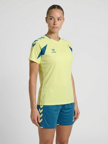 Hummel Performance shirt 'Core 2.0' in Yellow: front