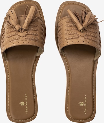 DreiMaster Vintage - Zapatos abiertos en marrón