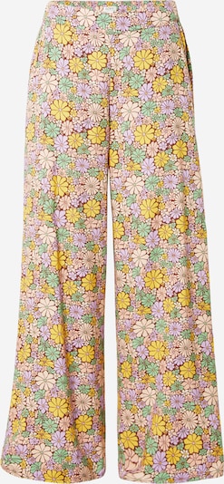 ROXY Kalhoty 'MIDNIGHT AVENUE' - hnědá / světle žlutá / mátová / světle fialová, Produkt