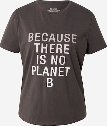 ECOALF T-shirt 'BECAUSE' i svart: framsida