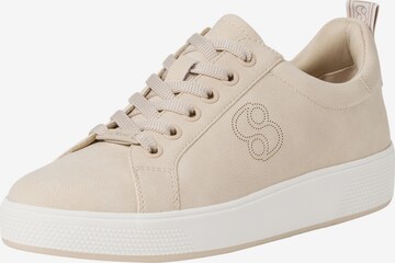 s.Oliver Sneakers in Beige: front