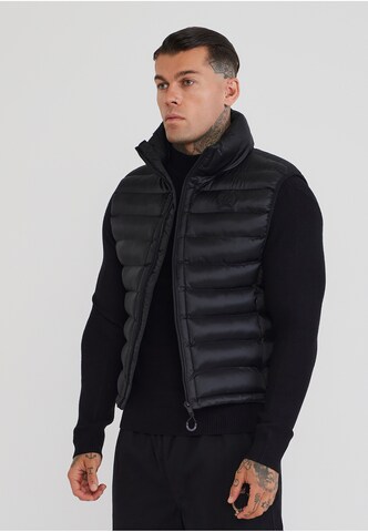 SikSilk Weste in Schwarz
