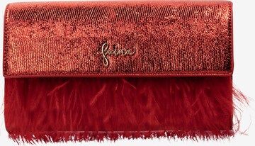 faina Clutch in Red: front