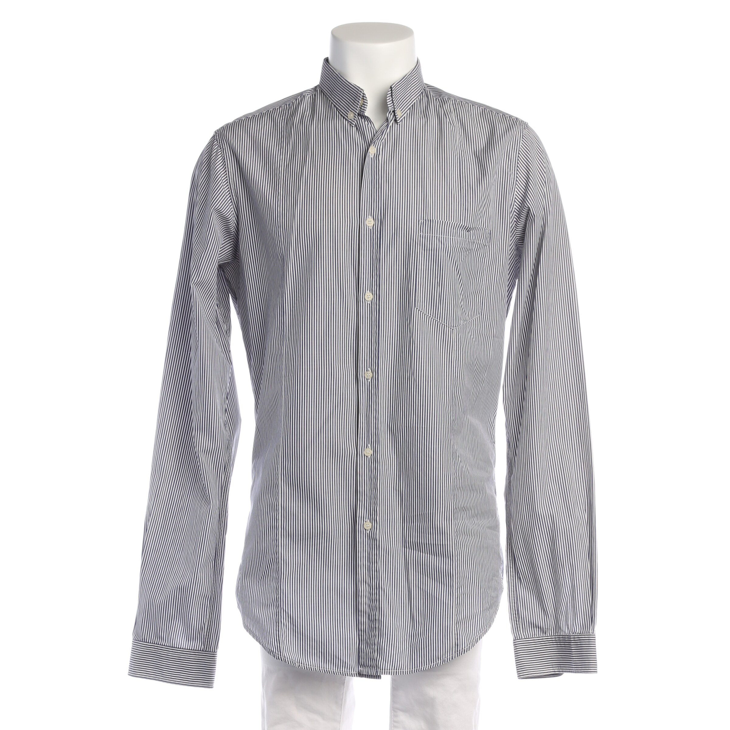 Golden Goose Freizeithemd / Shirt / Polohemd langarm in XL in navy, Produktansicht