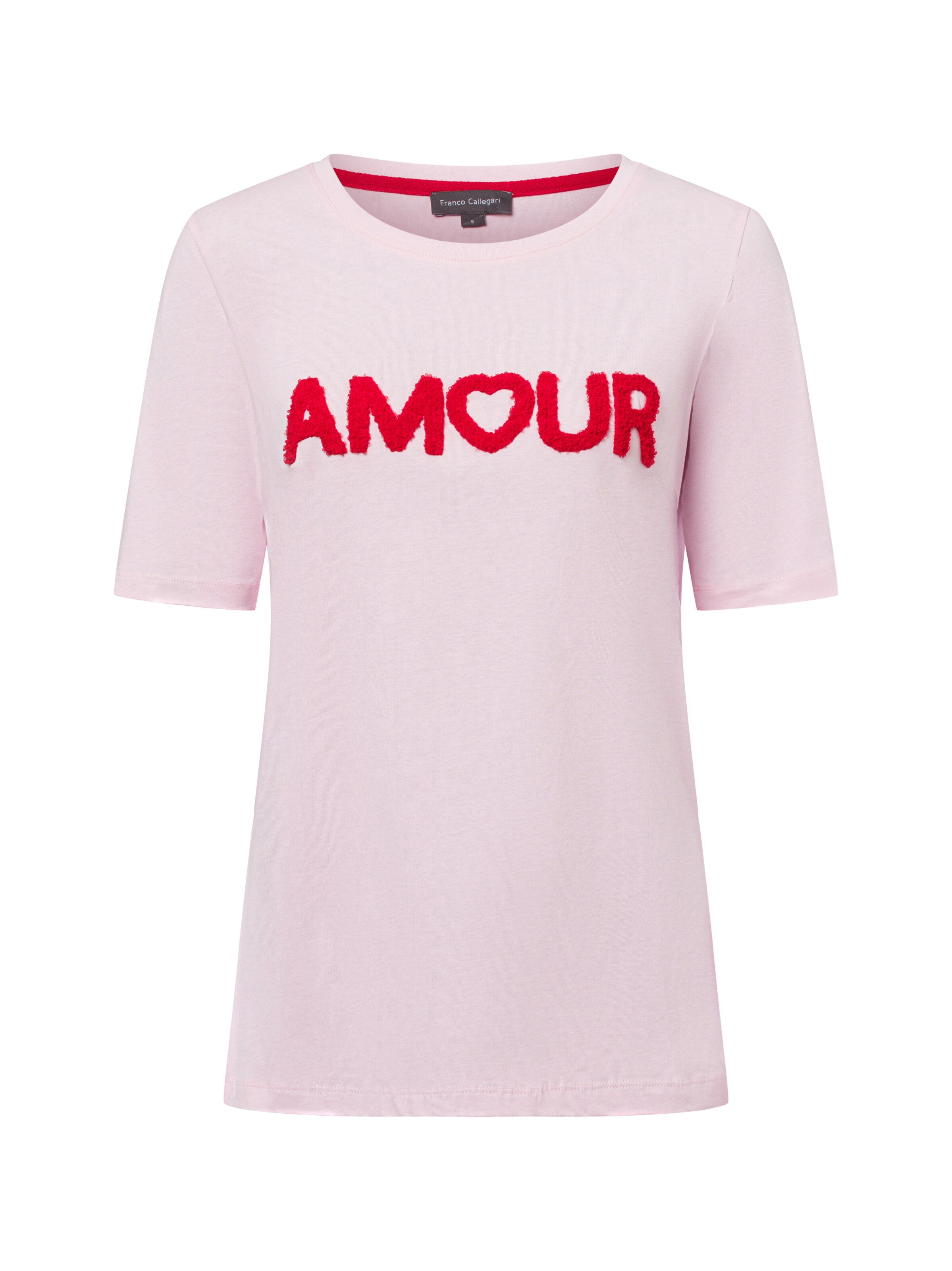 Franco Callegari Shirt ' ' in Pink: front