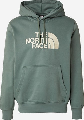 Felpa 'Drew Peak' di THE NORTH FACE in verde: frontale
