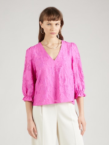 SELECTED FEMME - Blusa 'Cathi-Sadie' em rosa: frente