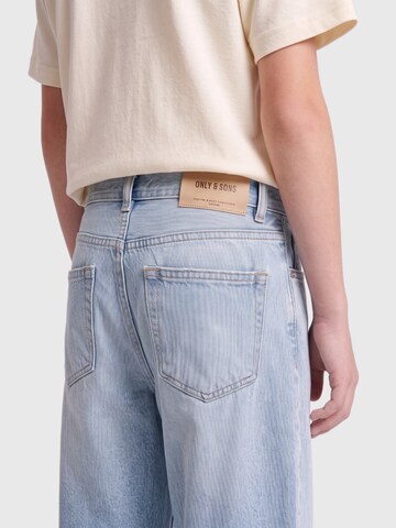 Only & Sons Junior Свободный крой Джинсы 'OSJFADE' в Синий