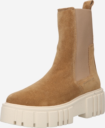 Chelsea Boots Marc O'Polo en beige : devant