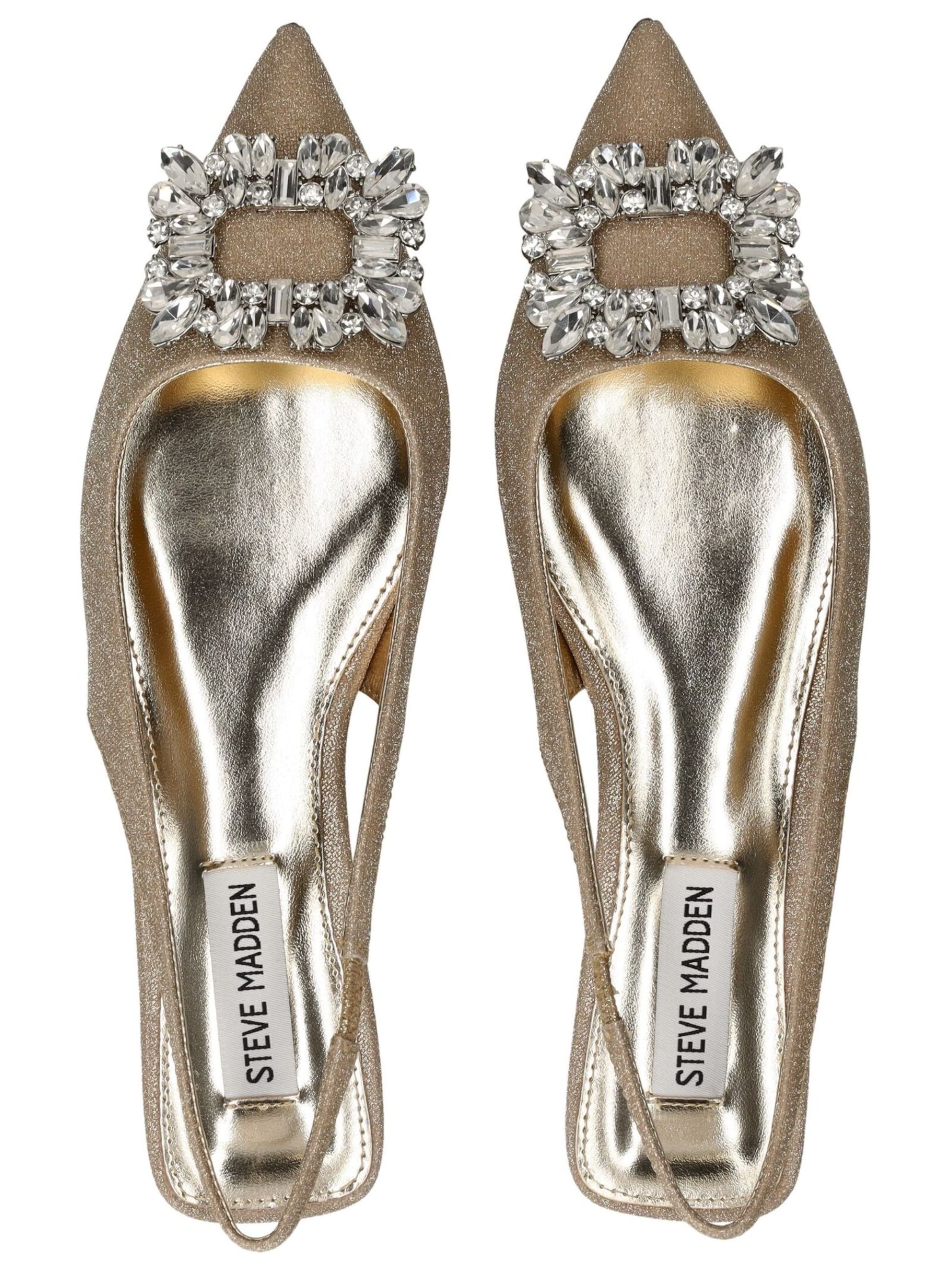 STEVE MADDEN Ballet Flats in Gold