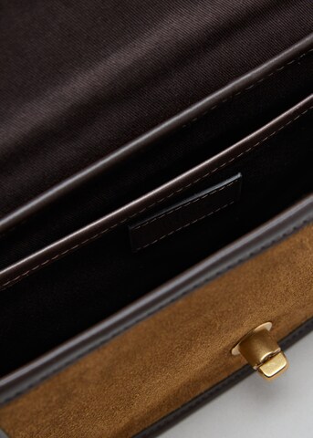 MANGO Crossbody bag 'TERESA' in Brown