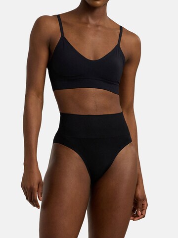 Lauren Ralph Lauren Slip ' High Cut Brief - Luxe Smoothing ' in Zwart