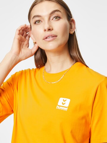 T-shirt fonctionnel Hummel en orange