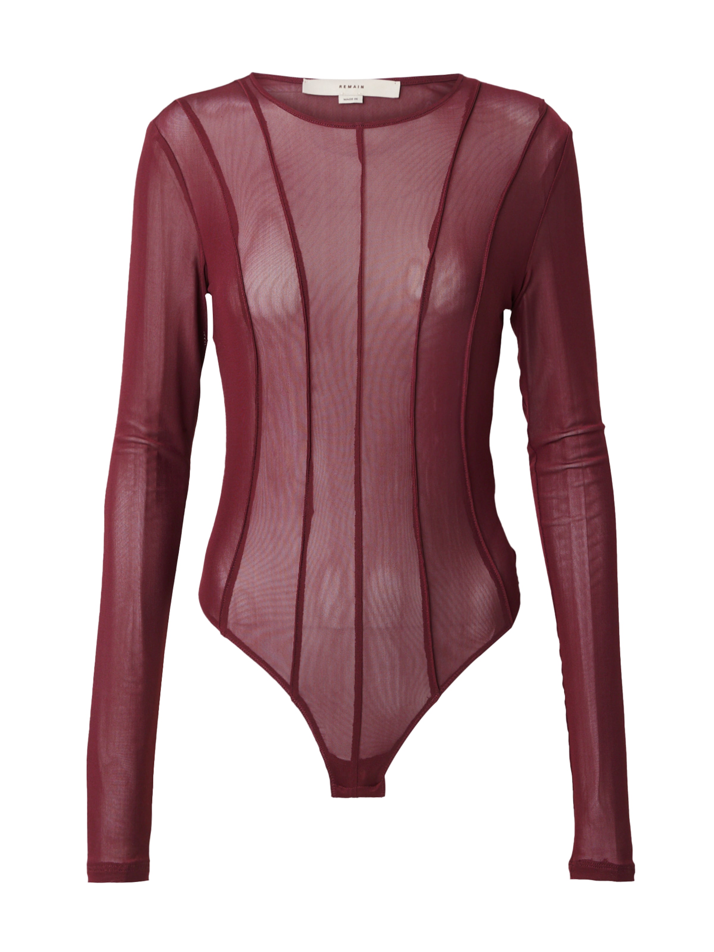 Shirtbody REMAIN en rouge : devant