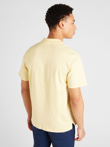 JACK & JONES - Camisa 'LUCCA' em amarelo