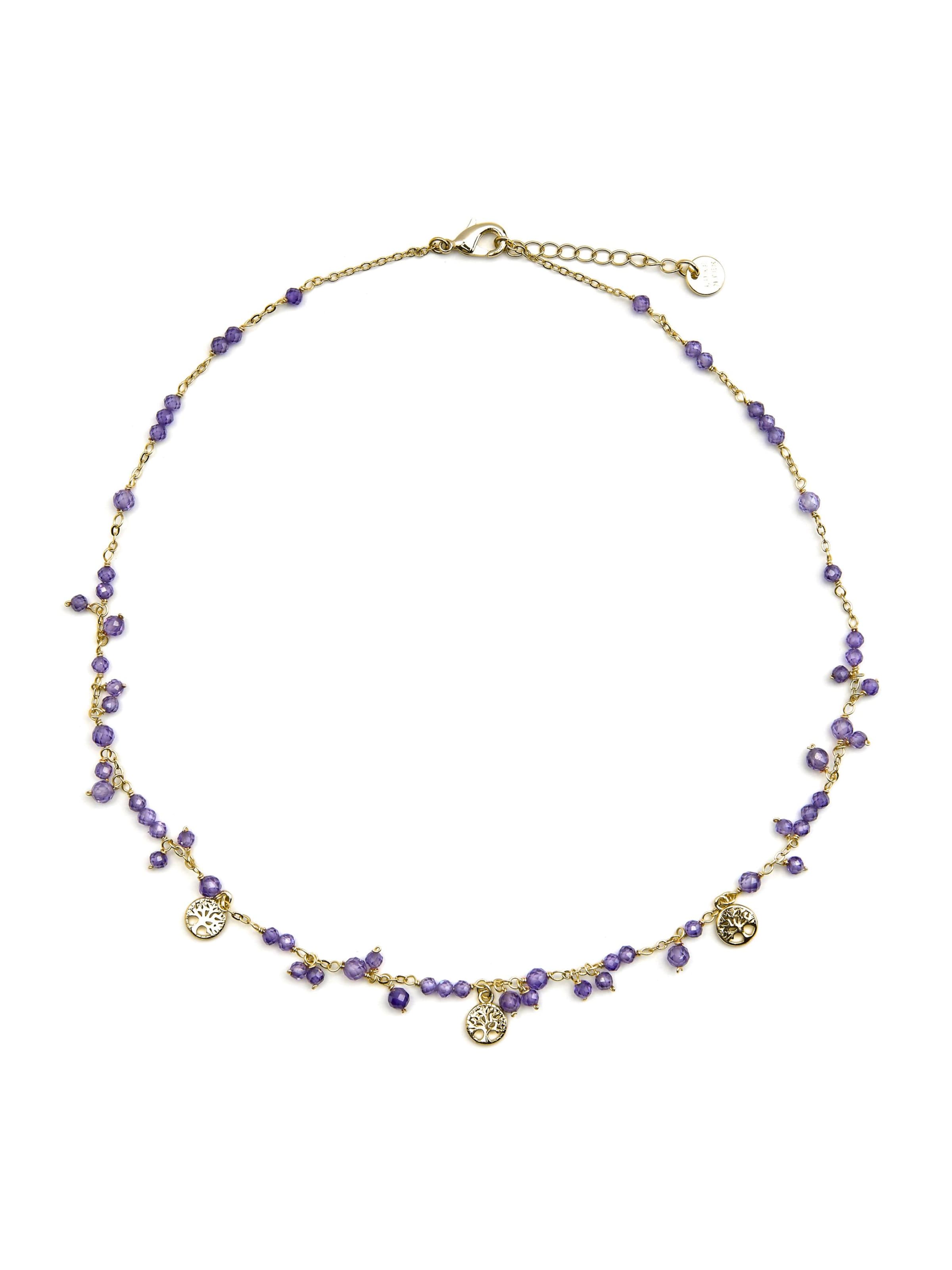 Luxenter - Cadena 'Totez' en lila: frente