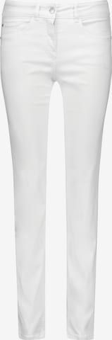 GERRY WEBER Slim fit Jeans in White: front