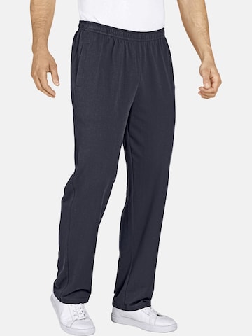 Charles Colby Loose fit Workout Pants 'Baron Pierce' in Blue: front