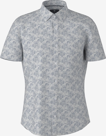 JOOP! Slim fit Button Up Shirt 'Pit' in Grey: front