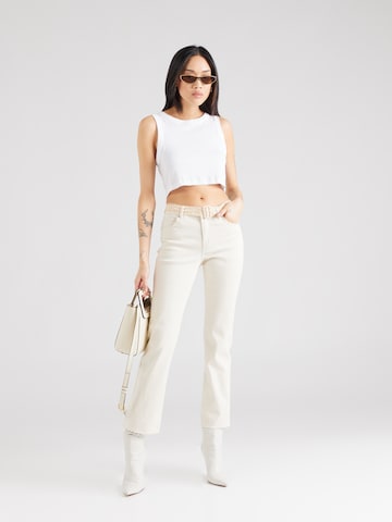 VERO MODA Flared Jeans 'SHEILA' i beige