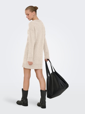 ONLY Kleid in Beige